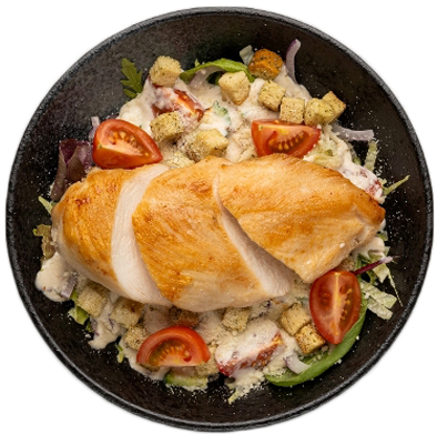 Cézár saláta csirkemellel